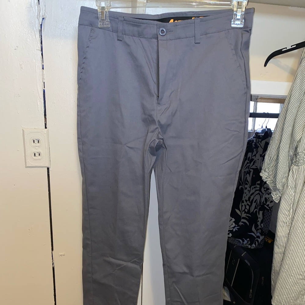 Men dress pants, size 32, brand active flex slim fit.
